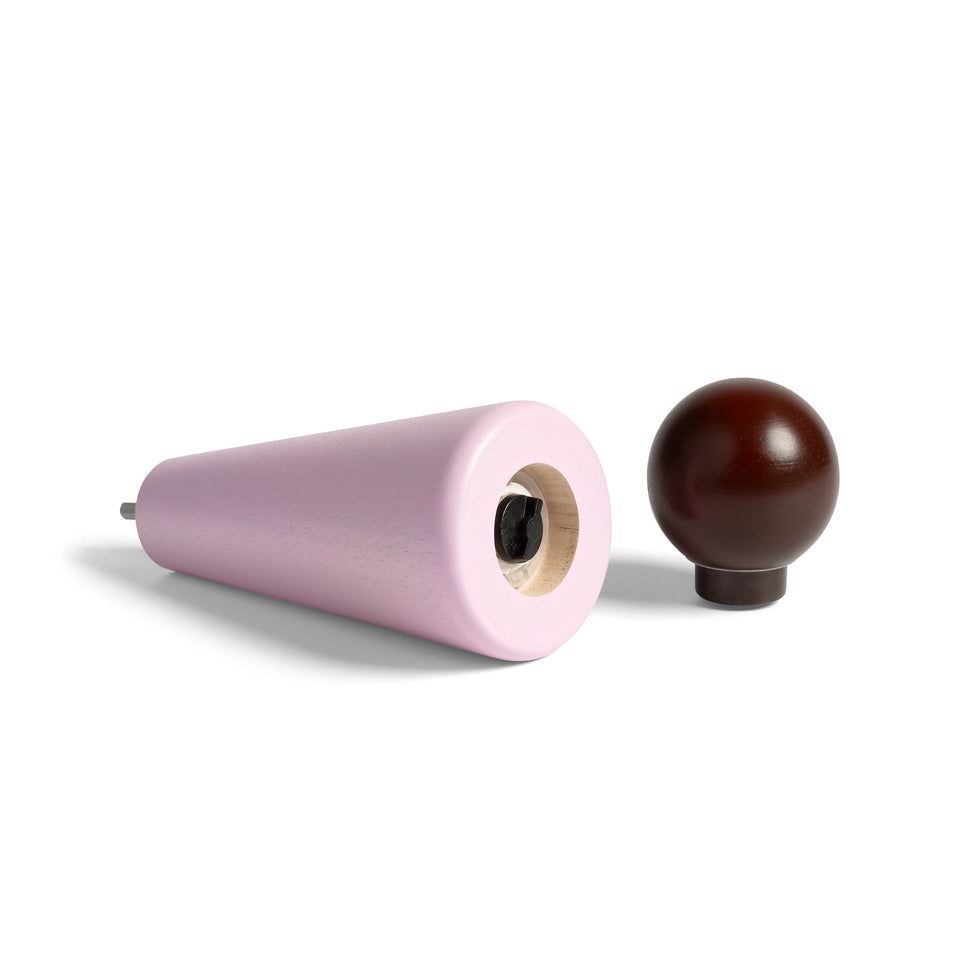 Salt & peppar Halma large pink