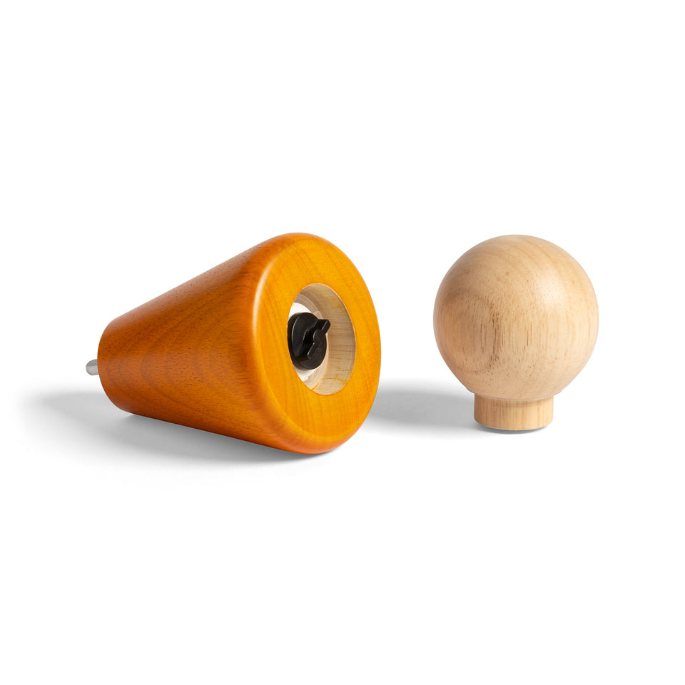 Salt & peppar Halma small orange