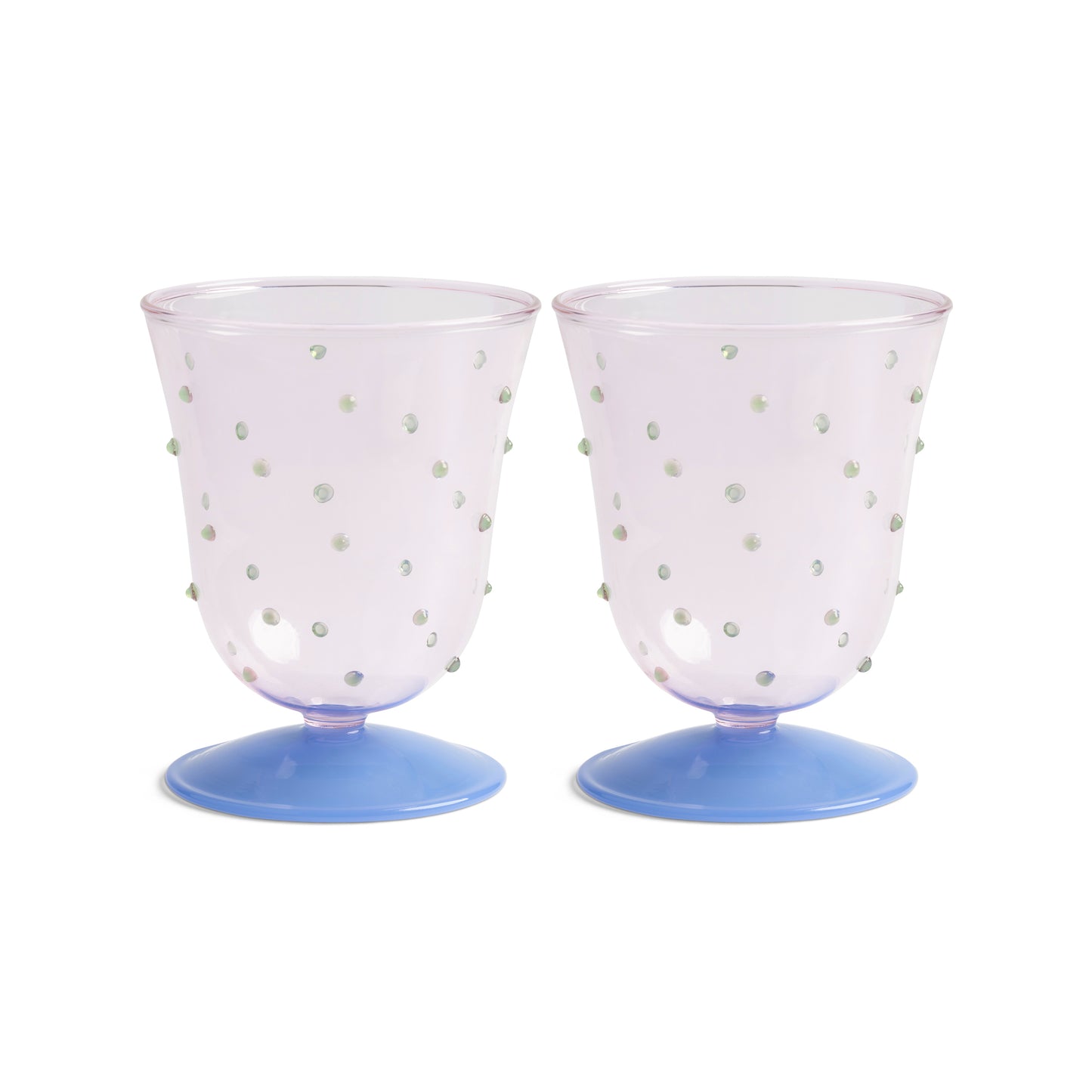 Glas Dot set om 2