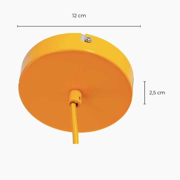 Taklampa Zumo orange