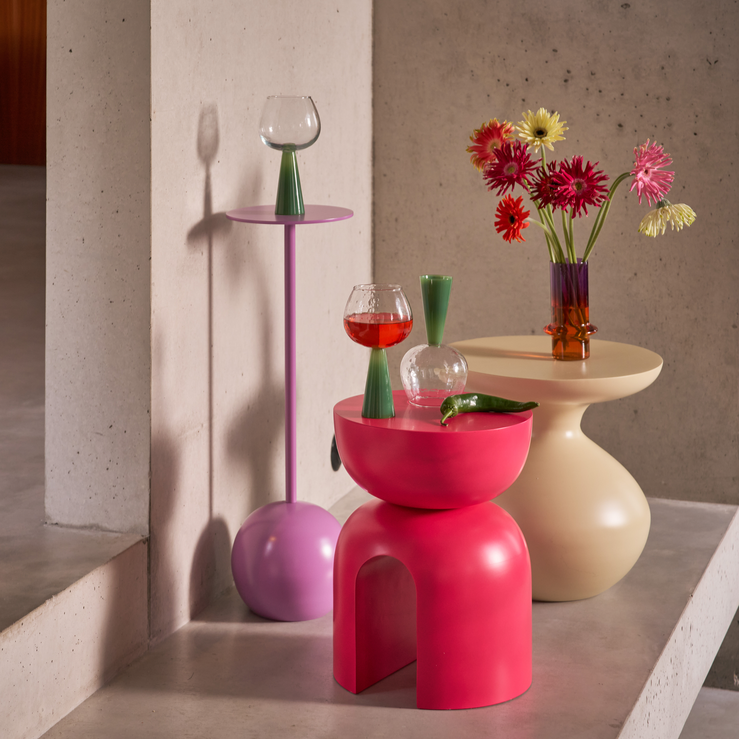 Spritz Cocktail glas set om 2