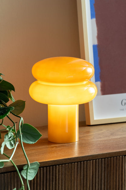 Bordslampa Incesante gul