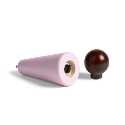 Salt & peppar Halma large pink