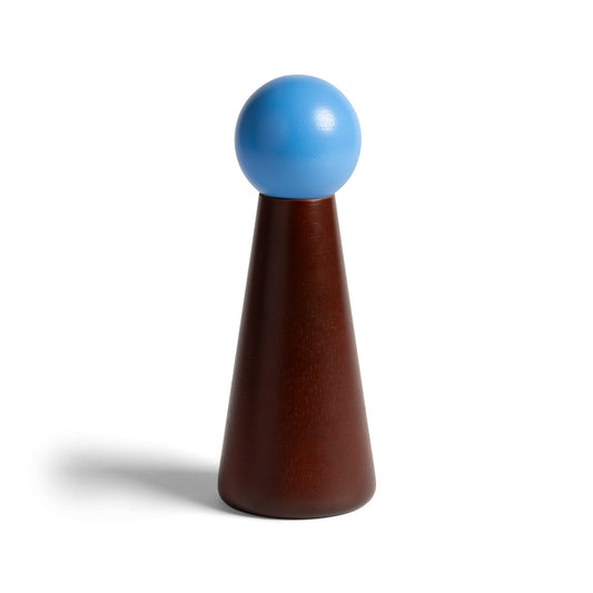 Salt & peppar Halma large burgundy