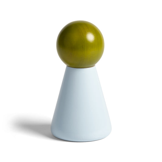 Salt & peppar Halma small blue
