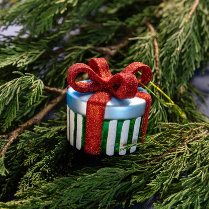 Ornament Gift grön