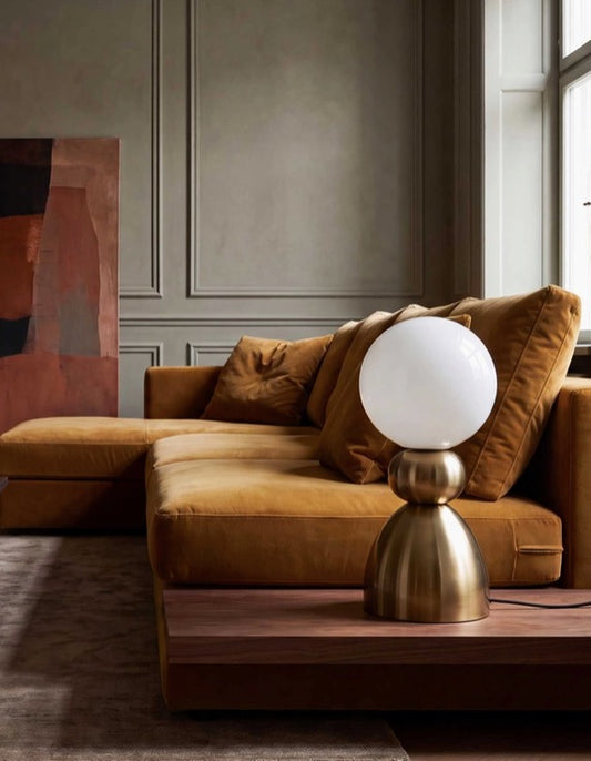 Bordslampa XXL Grande Dame guld