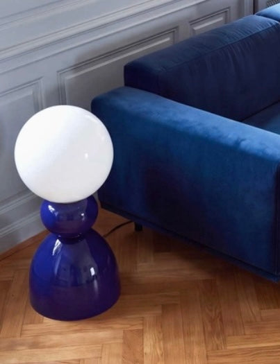 Bordslampa XXL Grande Dame blå