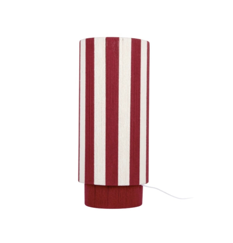 Bordslampa Vienna burgundy
