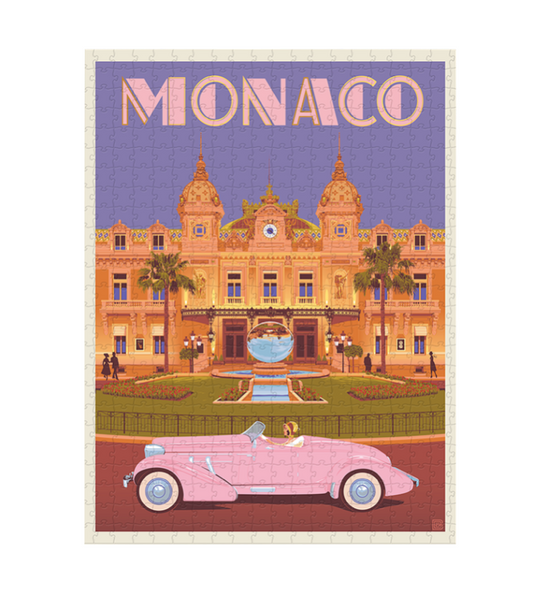 Pussel World travel Monaco