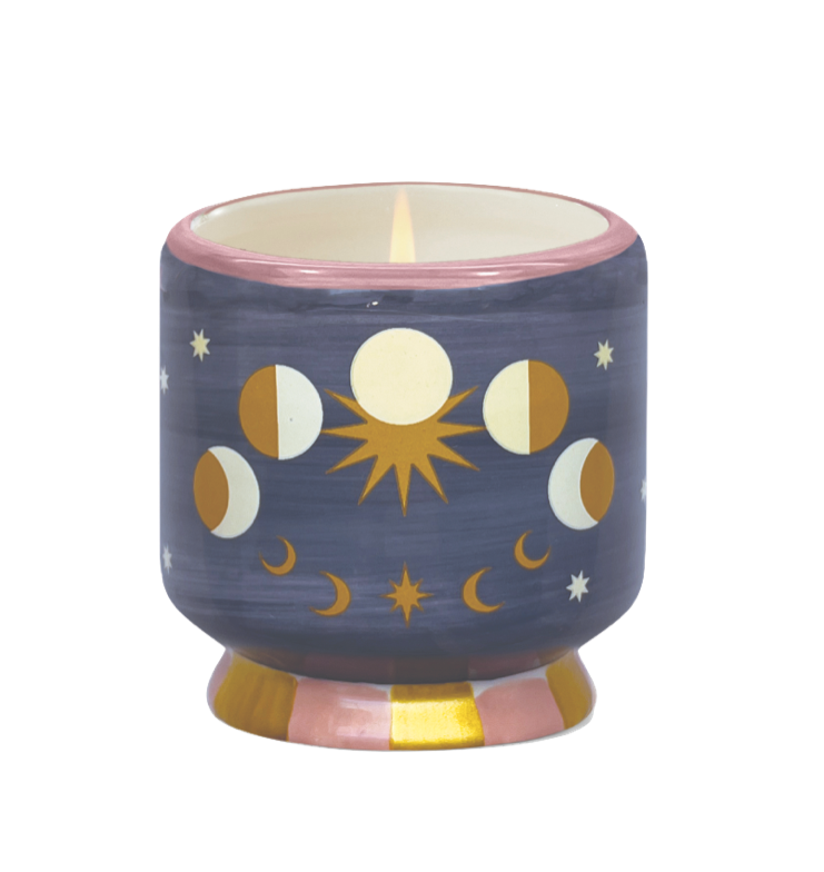 Doftljus Adopo, Moon Phases - Jasmin & rose