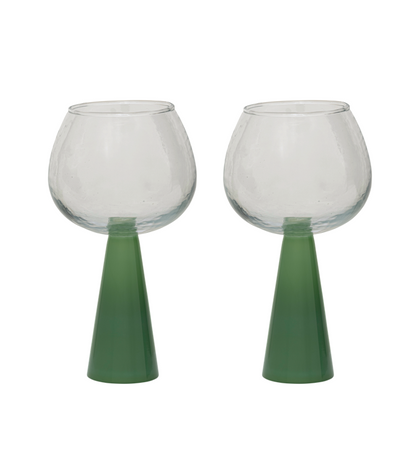 Spritz Cocktail glas set om 2