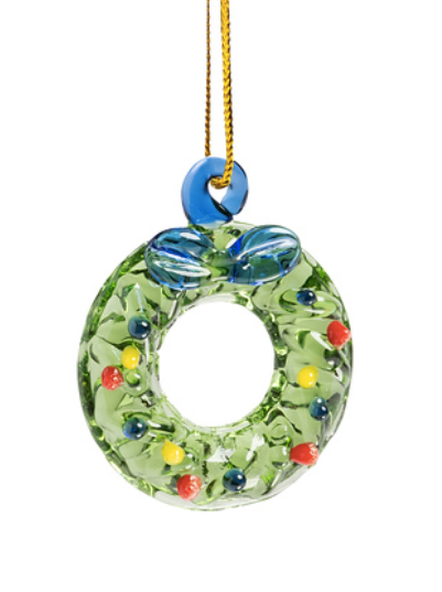 Christmas Ornament Merry #2 set om 3