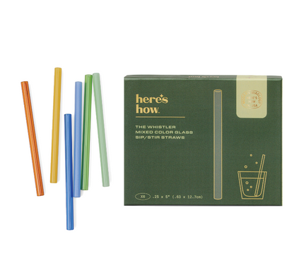 Sugrör i glas - The Whistler set om 6