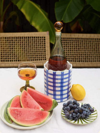 Flaskpropp i glas Moony - Bärnsten