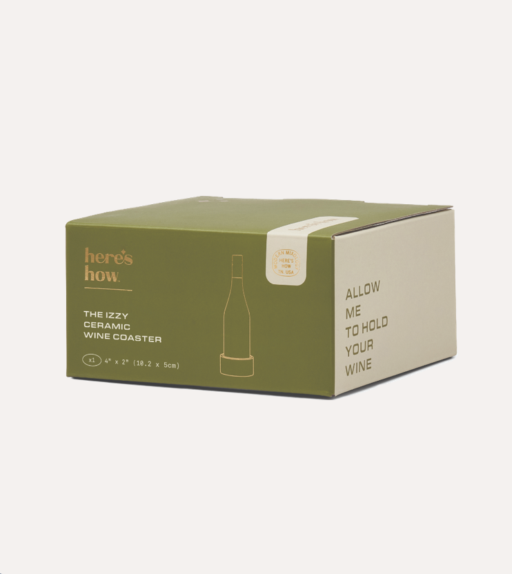 Wine Coaster Izzy grön