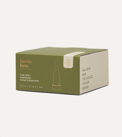 Wine Coaster Izzy grön