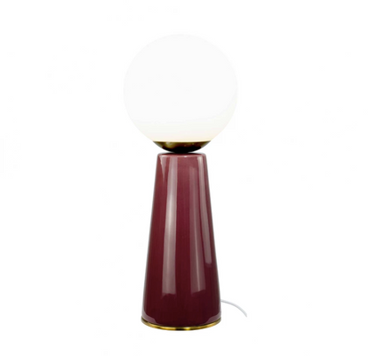 Bordslampa Colyne bordeaux