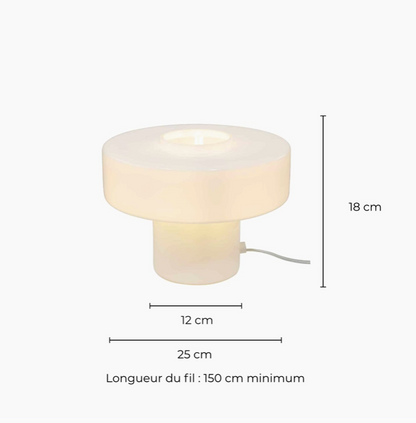 Bordslampa Foza vit