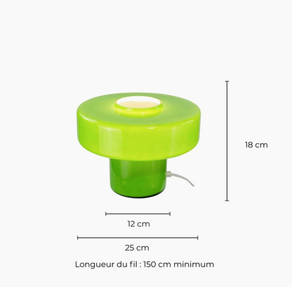 Bordslampa Foza grön