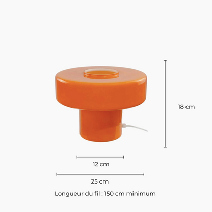 Bordslampa Foza orange
