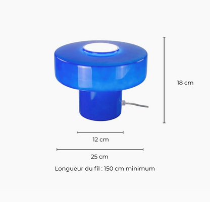 Bordslampa Foza blå
