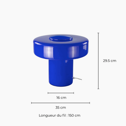Bordslampa Foza XL blå