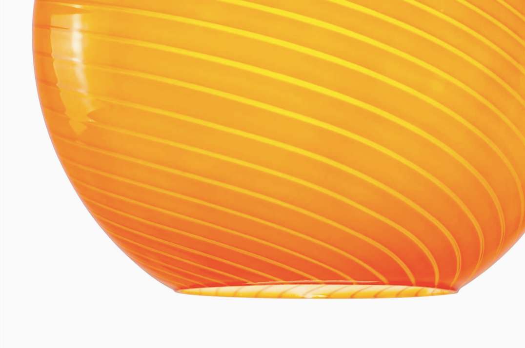 Taklampa Pavlo orange