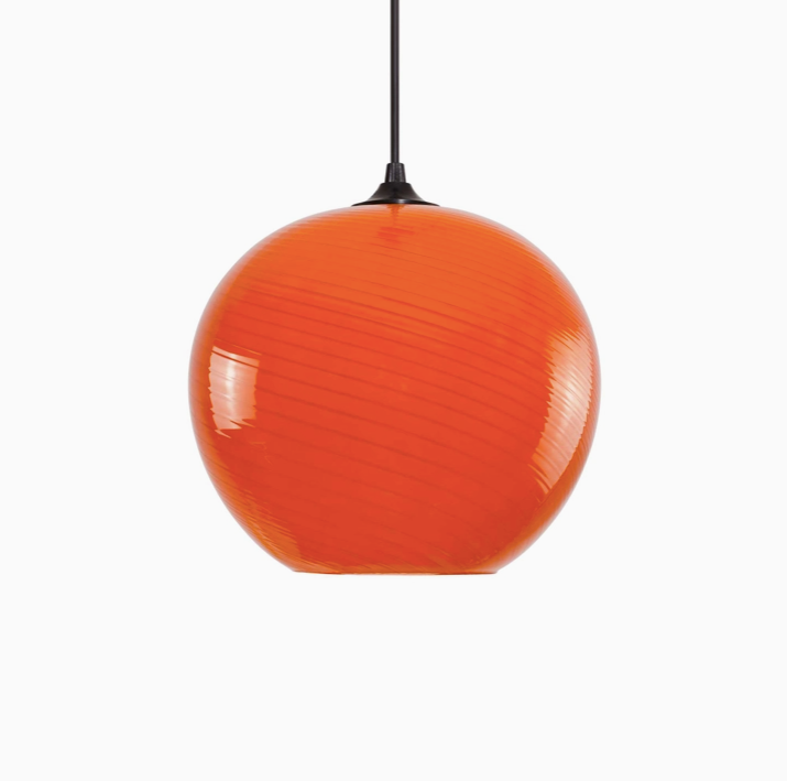 Taklampa Pavlo orange