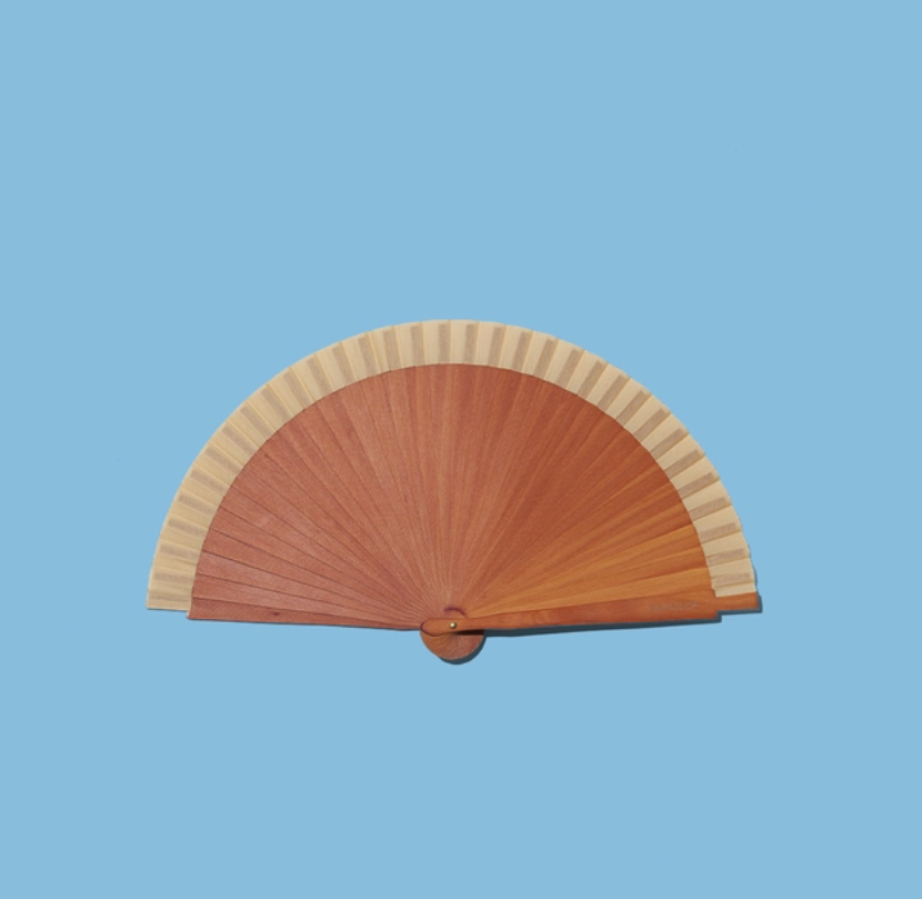 Solfjäder  Wood beige