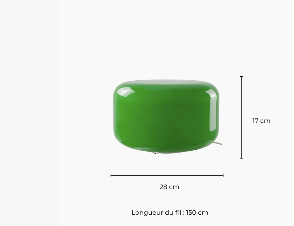 Bordslampa Livo grön