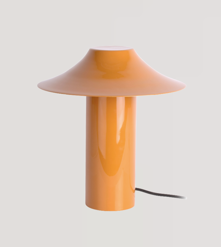 Bordslampa Catania Trapeze - Desert orange