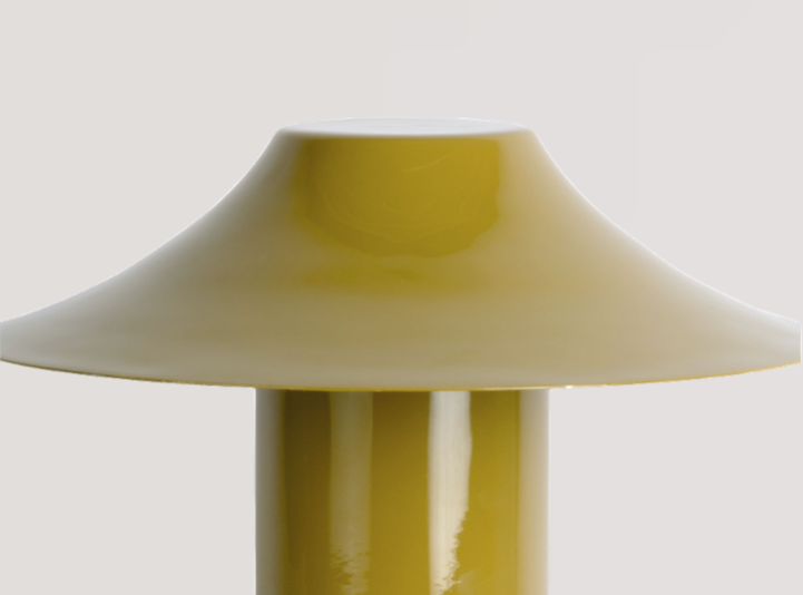 Bordslampa Catania Trapeze - Olive green