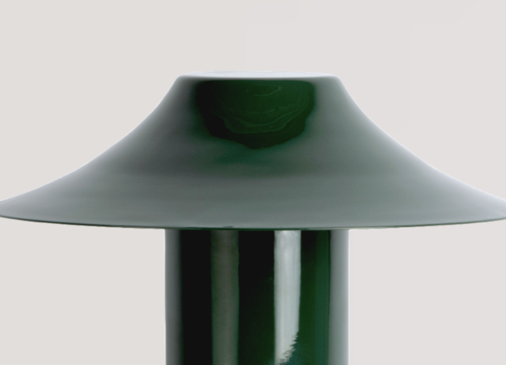 Bordslampa Catania Trapeze - Alpine green