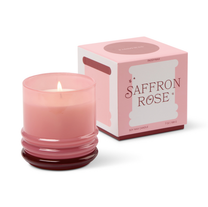 Doftljus Stacked - Saffron Rose