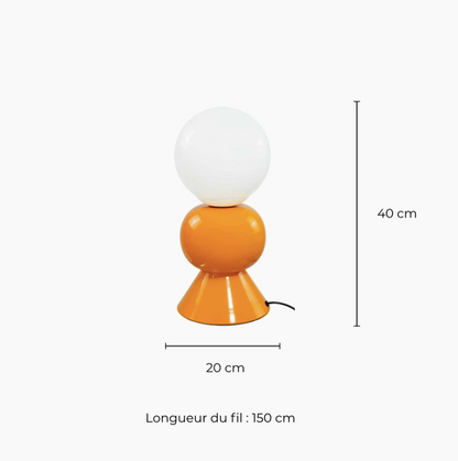Bordslampa Petite Dame orange