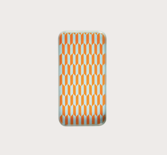 Bricka Salerno XS orange/mint