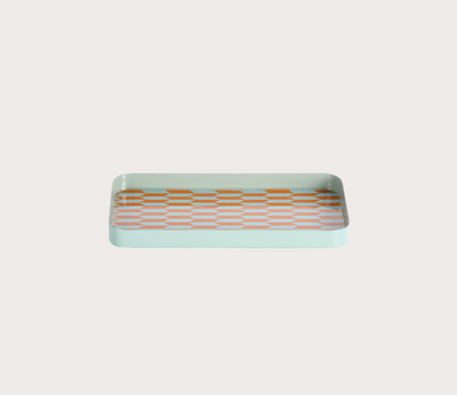 Bricka Salerno XS orange/mint