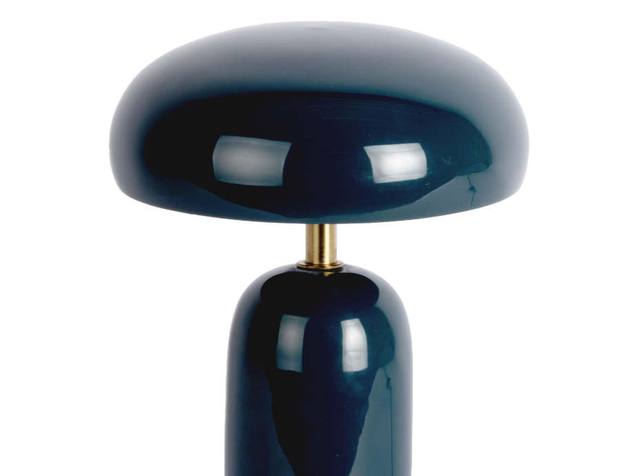 Bordslampa Catania Mushroom blå