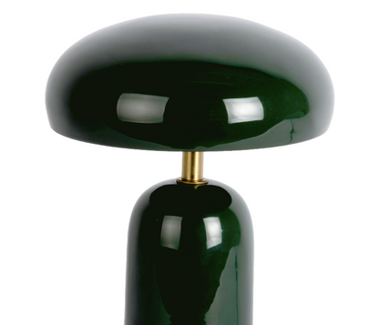 Bordslampa Catania Mushroom grön