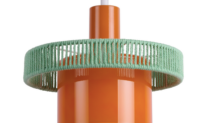 Taklampa Firenze wide orange