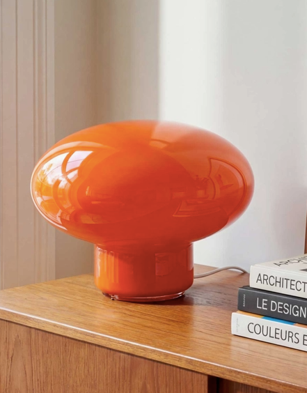 Bordslampa Ovalie orange